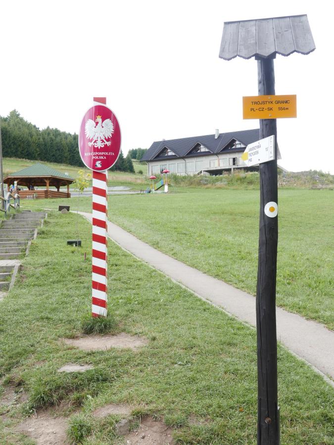 Hrčava - trojmezí Česko-Polsko-Slovensko
